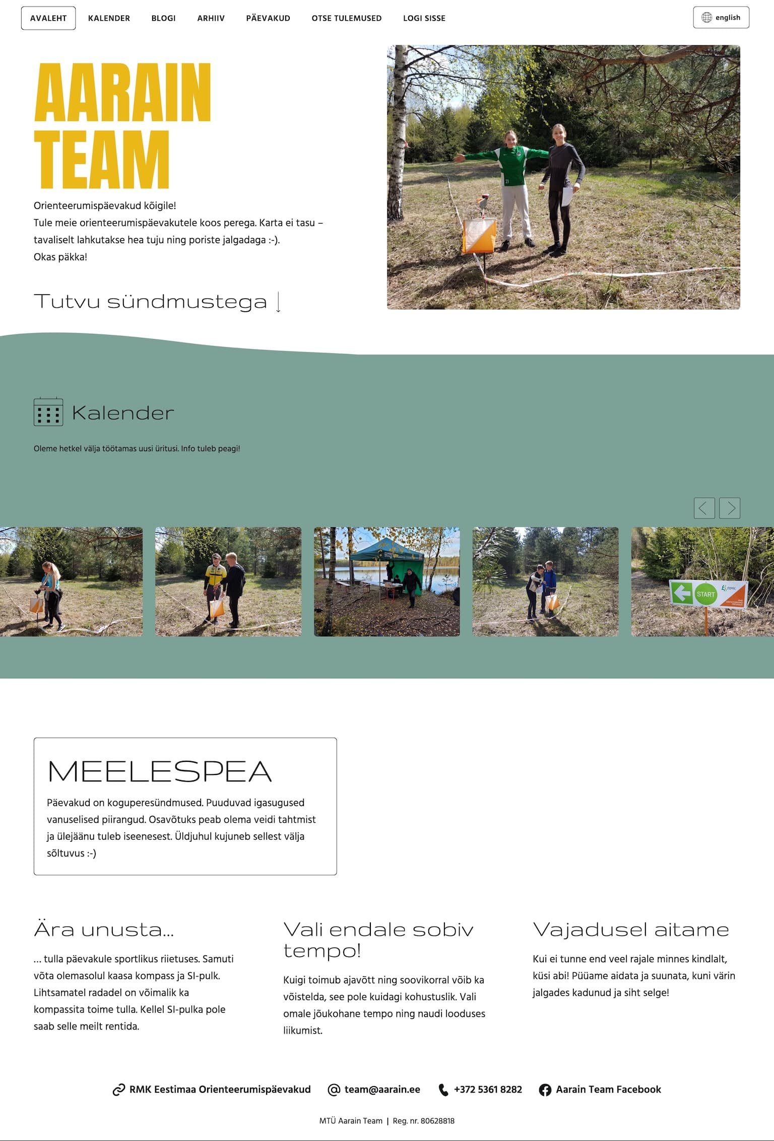 Case Study 4: Team Aarain Website